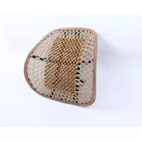 家柏饰(CORATED)汽车腰靠垫透气木珠通风护腰按摩腰垫办公室座椅腰枕靠背夏季车用