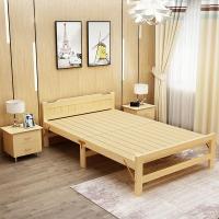 森美人可折叠床单人床家用成人简易经济型实木出租房儿童小床双人午休床