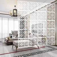 创意现代简约时尚客厅挂式屏风玄关悬挂屏风隔断帘子餐厅镂空挂屏