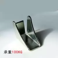 办公铁皮文件柜配件卡扣资料柜层板拖书架塑料隔板扣卡子 加厚09(10个)加长防隔板掉
