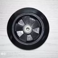 老年人购物代步车折叠座椅可坐四轮买菜助步手推车轴承轮 14厘米轴承
