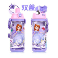 权夫人儿童水杯小学生幼儿园防摔塑料夏季水壶男女宝宝吸管杯家用