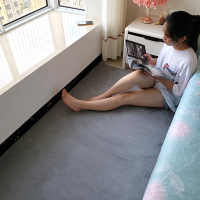 美帮汇床边小地毯ins网红粉色少女心卧室满铺地垫宝宝爬行垫可定制