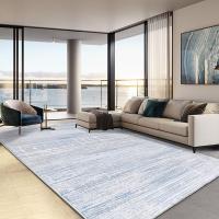 美帮汇北欧抽象地毯客厅轻奢现代简约茶几垫加厚卧室床边毯灰色大面积