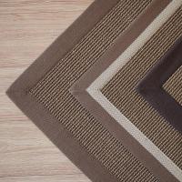 美帮汇现代简约剑麻地毯北欧深色客厅茶几耐脏地垫书房卧室地毯定制