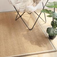 美帮汇北欧简约剑麻地毯现代客厅茶几家用地垫卧室餐厅地毯定制