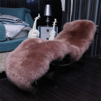 美帮汇整张羊皮羊毛沙发垫羊毛地毯客厅卧室飘窗垫皮毛一体冬季椅垫