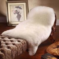 美帮汇澳洲羊毛地毯北欧卧室羊毛椅垫羊毛毯美式沙发垫皮毛一体羊皮