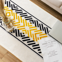 现代简约茶几桌布棉麻防水防油免洗长方形客厅餐桌布艺盖巾电视柜