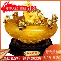 美帮汇金蟾摆件金蝉貔貅金元宝摇钱树貔貅开业送礼办公室