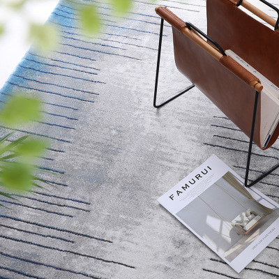 美帮汇土耳其轻奢风地毯客厅茶几现代简美式抽象风格卧室床边毯