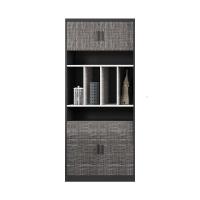 汐岩家具落地文件柜板式高柜资料柜书柜展示物架储物柜8026