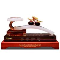 美帮汇玉如意摆件琉璃玉石苹果平安乔迁新居装饰品