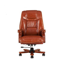 汐岩办公家具 老板椅办公椅皮椅可躺 大班椅 转椅经理椅 9692