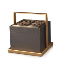 美帮汇新中式窗景摆件简约现代客厅酒柜博古架装饰品酒店会所软装饰品