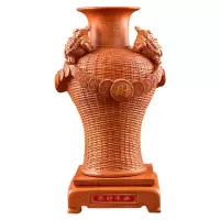 美帮汇四季平安花瓶复古怀旧客厅酒柜摆件居家装饰品开业礼品