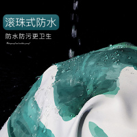 权夫人免打孔防水布浴室浴帘套装卫生间挂帘洗澡帘子隔断帘