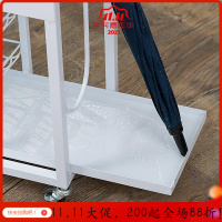 美帮汇铁艺 雨伞架 酒店银行大堂雨伞收纳置物架学校公司落地雨伞架家用