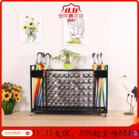 美帮汇雨伞架酒店商用大堂伞架子家用雨伞桶创意沥水收纳架雨伞放置物架