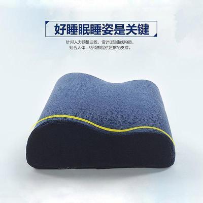 美帮汇一对装太空记忆棉枕头慢回弹枕芯男女单人成人枕学生带枕套