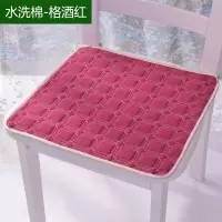 美帮汇四季通用薄款色水洗棉椅垫学生坐垫办公室椅子垫餐椅垫