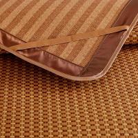 美帮汇定制藤席凉席三件套1.8米1.5米单双人席加厚席子双面精品藤席特