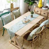 美帮汇美式餐桌桌旗田园棉麻现代简约北欧餐桌旗布长条餐桌装饰茶几桌布