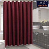 美帮汇色宾馆浴室浴帘水布卫生间淋浴加厚霉遮挡浴室帘子隔断挂帘