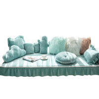 汐岩海绵飘窗垫窗台垫北欧风公主卧室房间阳台坐垫榻榻米垫子定做