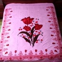 美帮汇老式国民全棉床单老粗布加厚斜纹磨毛活性全棉双人单品被单单件