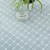 美帮汇北欧文艺桌布布艺棉麻日式长方形餐桌布格子茶几台布简约加厚家用