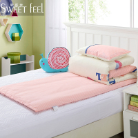 美帮汇全棉幼儿园床被套垫套枕套儿童单人床宿舍拼接小床单被套