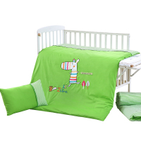 美帮汇幼儿园被子三件套含芯床品春被套全棉儿童午睡宝宝六件套被褥