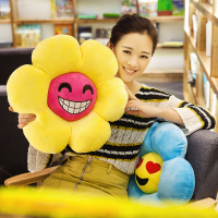 美帮汇圆形垫子抱枕靠垫加厚毛绒坐垫椅垫办公室学生椅子凳子垫