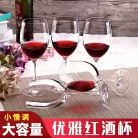 美帮汇高脚杯红酒杯家用杯子套装玻璃小酒杯香槟杯洋酒杯水晶杯葡萄酒杯