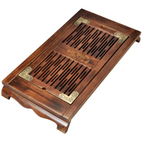 美帮汇原木实台茶具茶盘套装 功夫茶海抽屉式排水茶池茶托茶桌