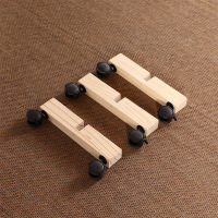 汐岩屏风底座支架屏风隔断客厅卧室玄关座屏简约移动实木竹编折屏