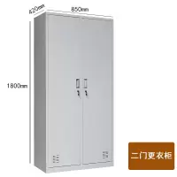 汐岩浴室员工更衣柜铁皮柜34五玻璃文件柜换衣柜家用带锁储物柜