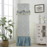 美帮汇简约大气立式空调罩柜机柜式空条罩防尘罩套布艺开机不取