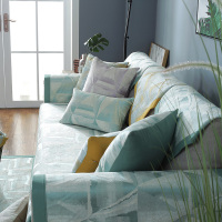 美帮汇沙发垫冬季防滑通用简约现代布艺全包套雪尼尔皮沙发巾