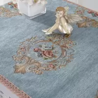 美帮汇雪尼尔蕾丝洗衣机罩布艺防晒套子防尘罩多用