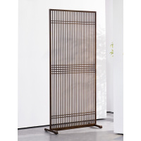 汐岩竹屏风卧室遮挡隔断折叠客厅移动日式屏风隔断墙家用中式简约现代