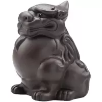 美帮汇原矿紫砂茶宠 功夫茶具朱泥摆件可养手工创意茶玩摆件