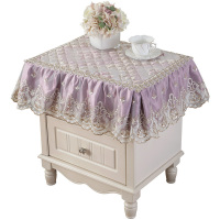 美帮汇欧式床头柜盖巾棉麻电视柜布盖布防尘罩桌布布艺长方形鞋柜布清新