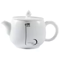 美帮汇陶瓷功夫茶具套装定窑小茶壶 红茶泡茶器西施单壶家用手工壶