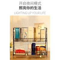 美帮汇化妆品收纳盒创意口红护肤品置物架子办公书桌面宿舍收纳