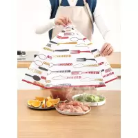 美帮汇保温菜罩折叠盖菜罩子冬季加热加厚饭菜餐桌罩家用大号防尘饭罩