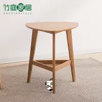汐岩沙发边几简约楠竹迷你小桌子边桌角几移动茶几休闲电话桌矮桌