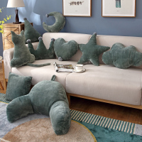 美帮汇皇冠风抱枕软包客厅沙发靠垫床头靠背飘窗少女学生午睡枕