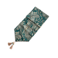 美帮汇餐桌桌旗北欧长条桌布电视柜布盖布床旗简约现代茶几旗轻奢床尾巾